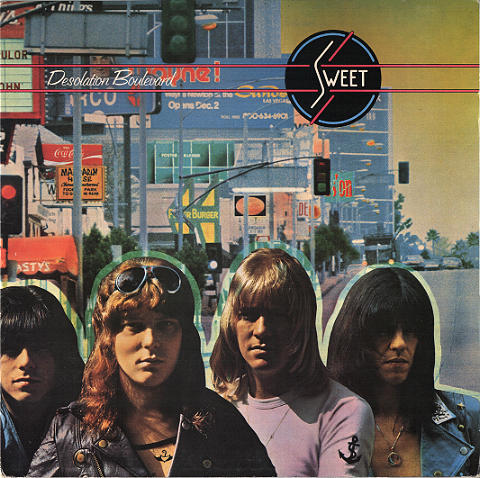 Обложка альбома «Desolation Boulevard» (Sweet, 1974)