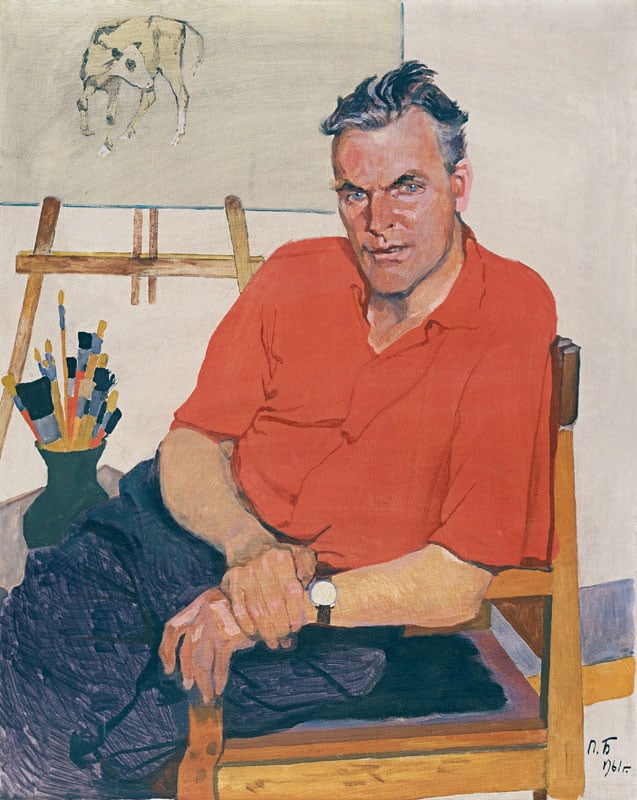 П. Бучкин. Портрет П. Васильева. 1960