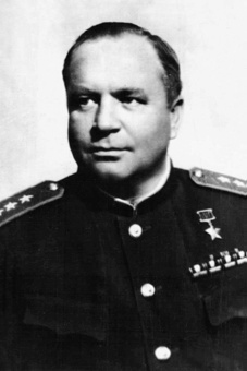 Командующий 5-й воздушной армии генерал-майор С. К. Горюнов