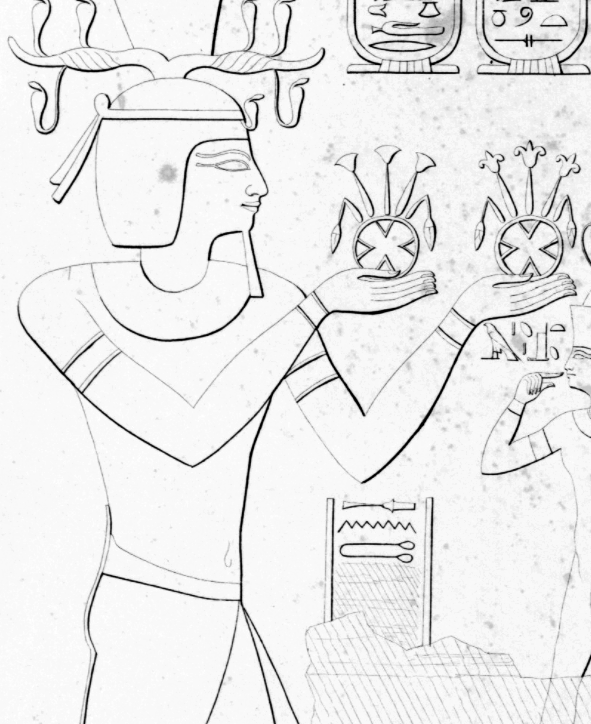 Otho as pharaoh.png
