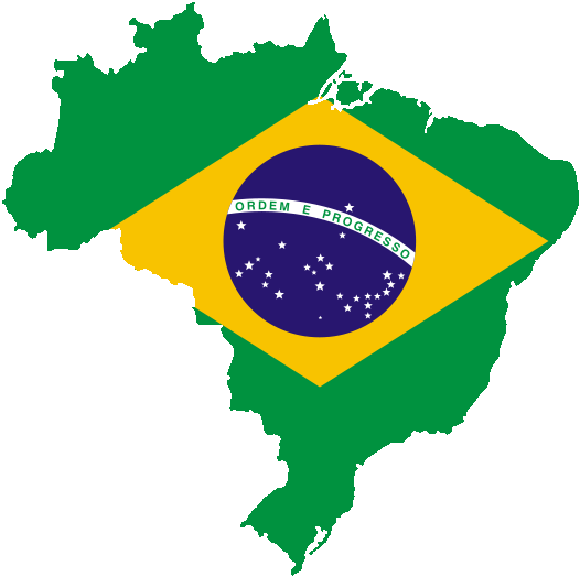 Mapa do Brasil com a Bandeira Nacional.png