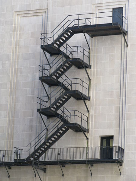 Файл:Chicago Board of Trade Fire Escape Stairs.jpg