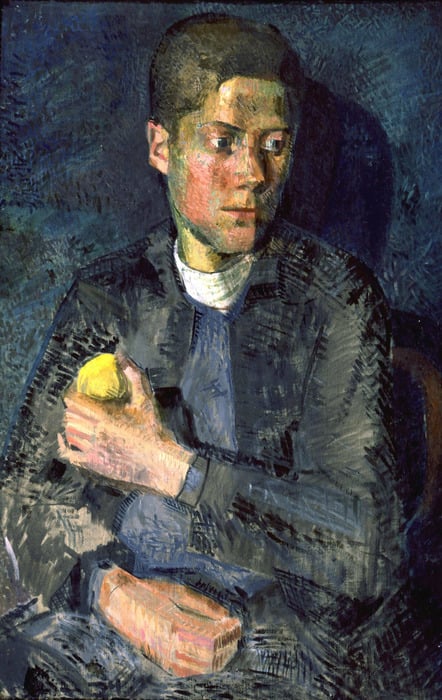 Малагис В. И. Мальчик с яблоком. 1927