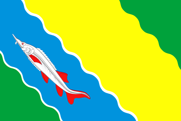 Flag of Yeysky rayon (Krasnodar krai).png