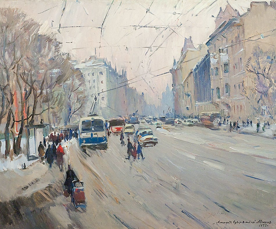 «На Суворовском проспекте». 1975