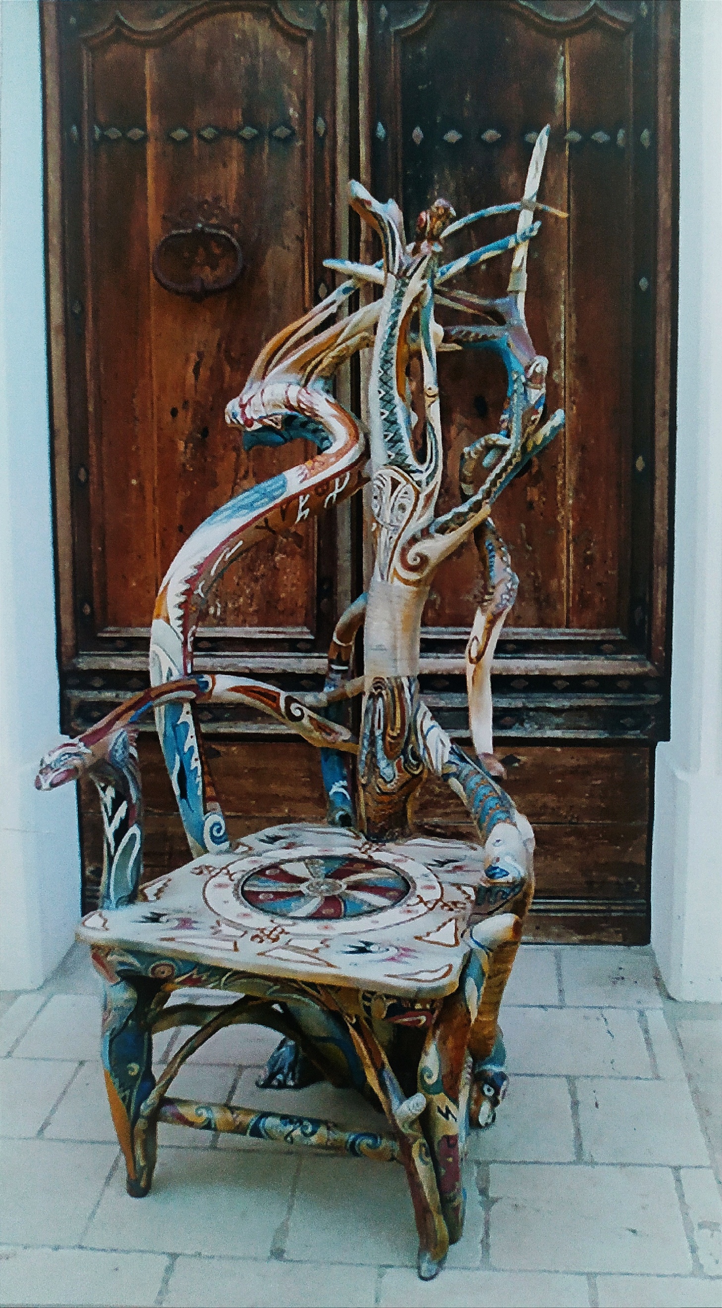 Трон Память древа. 2005