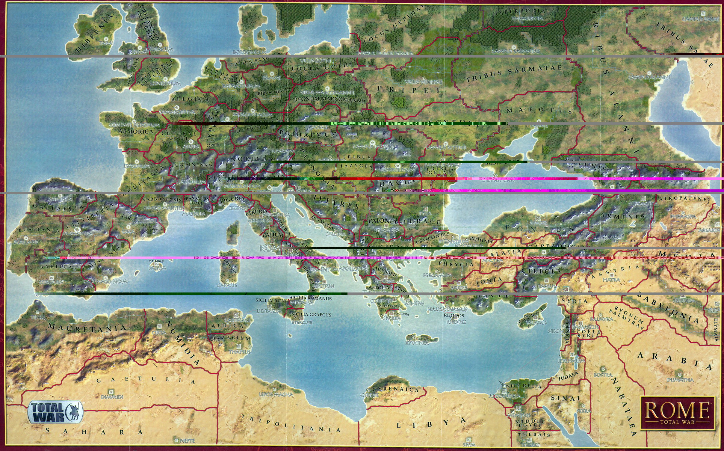 Файл:Rome Total War . Карта мира.jpg