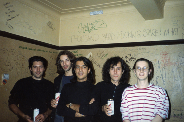 На туре 1992 года. Слева направо: Стив Джансен, Бен Коулман, Мик Карн, Ричард Барбиери, Стивен Уилсон