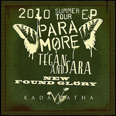 Обложка альбома «2010 Summer Tour» (Paramore, 2010)