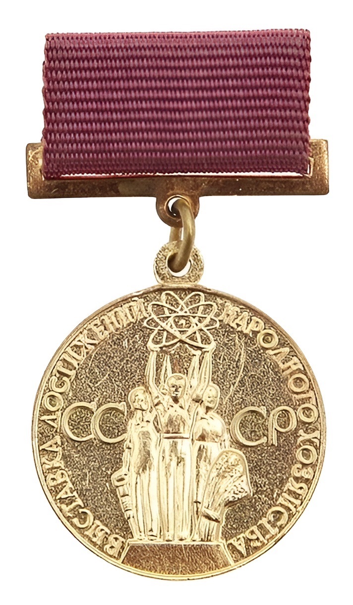 Бронзовая медаль «За заслуги в развитии народного хозяйства СССР», 1980