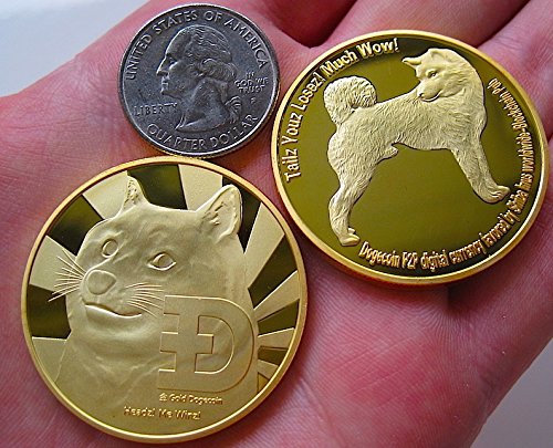Файл:Dogecoin vs U.S. Quarter.jpg
