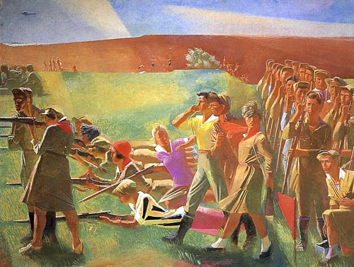 Самохвалов А. Военизированный комсомол. 1933