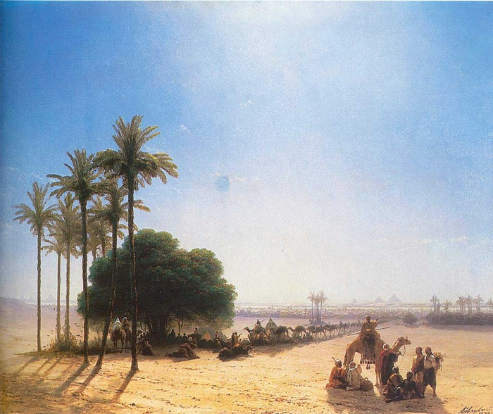 Файл:Караван в оазисе 1871.jpg