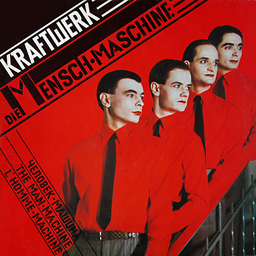 Обложка альбома «Die Mensch-Maschine» (Kraftwerk, 1978)