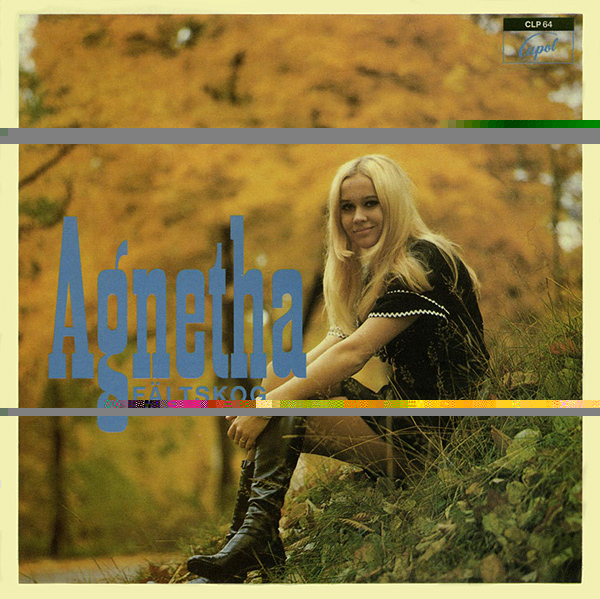 Обложка альбома «Agnetha Fältskog» (Агнеты Фельтског, 1968)