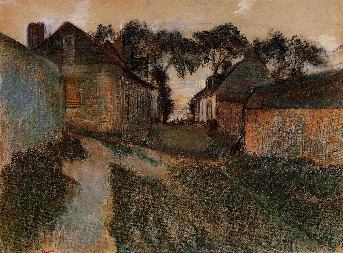 Degas - Rue Quesnoy, Saint-Valery-sur-Somme, circa 1895-1898.jpg