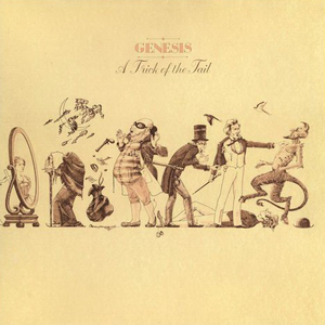 Обложка альбома «A Trick of the Tail» (Genesis, 1975)