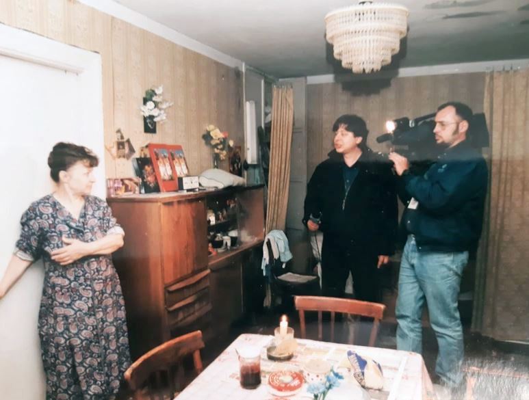 «Сегоднячко», фрагмент съёмки программы