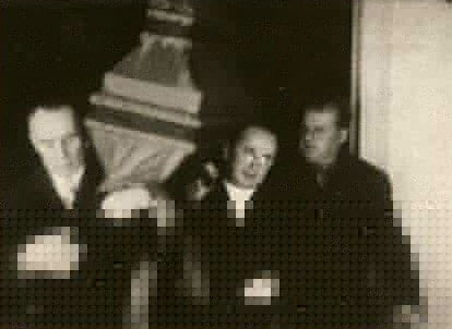 Л. П. Берия выносит гроб с телом Нестора Лакобы. Тбилиси, декабрь 1936 года