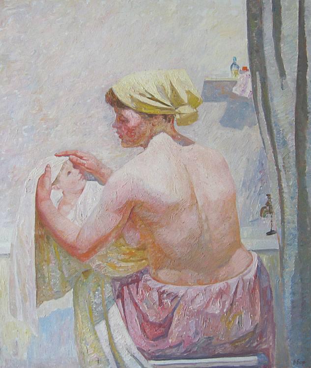 Борисов В. После ванны. 1993